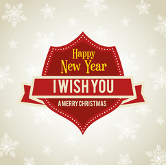 merry christmas isolated vector illustration eps 10