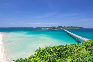 Fototapeta premium 角島大橋