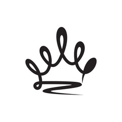 Abstract Crown Logo