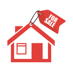 real estate house isolated design vector illustration eps 10