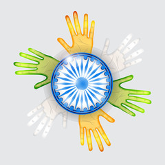 Illustration for Hindi Diwas.