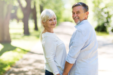 Senior Couple Outdoors
