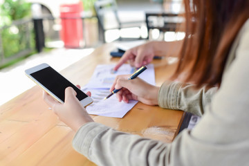 Morning light  Hand writing in notebook for background