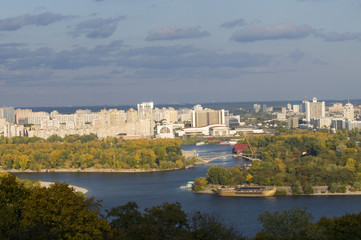 Hydropark and Kiev left side