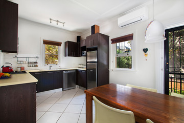 Modern gourmet kitchen interior