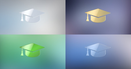 Education 3d Icon