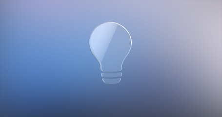 Bulb Glass 3d Icon