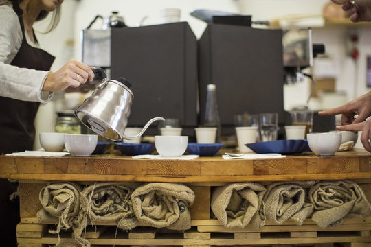 Coffee tasting