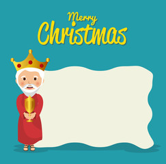silhouette manger merry christmas design design vector illustration eps 10
