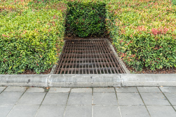 Metal drain cover