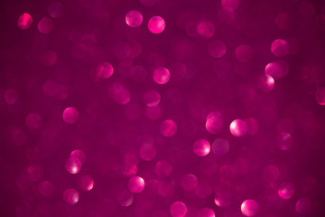 Unfocused abstract purple glitter holiday background. Winter xmas holidays. Christmas. Valentine's day.
