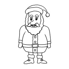 Cartoon Santa Clause