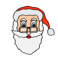 Santa claus face