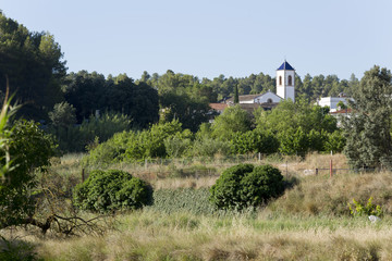 Fototapeta premium Village Navalon in valencia