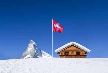 Schihütte ma Matterhorn