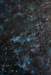 Dark blue, black marble, slate background, with great textures.