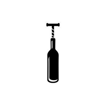 The bottle with the corkscrew icon
