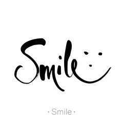 smile_lettering_design