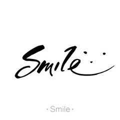 smile_lettering_design