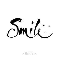 smile_lettering_design