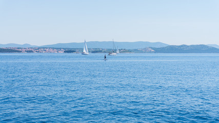 Obraz premium The Adriatic sea view. beautiful image