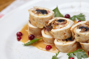 meat rolls