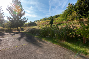 Fototapeta premium Spätsommerliche Landluft