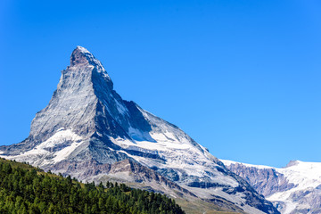 Matterhorn - wunderschöne Landschaft von Zermatt, Schweiz