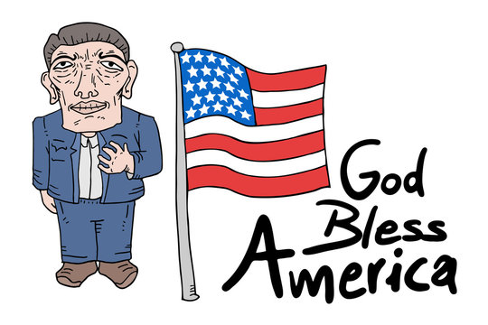 God bless America message