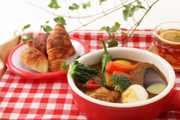 野菜たっぷりのカレー