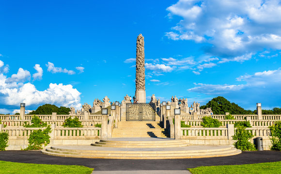 The Monolith sculpture in Frogner Park - Oslo