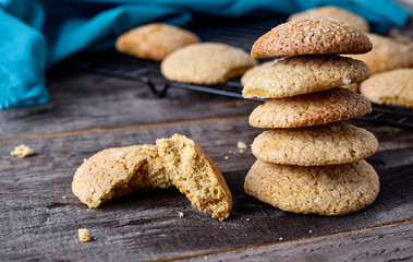 Christmas homemade ginger cookirs 