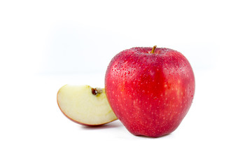 red apple
