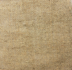 Hessian cloth background sack sacking country light brown fabric texture natural pattern