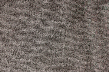 Fototapeta na wymiar Natural wool knitted pattern burlap dark gray linen texture background