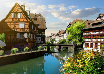 Fototapeta premium Petite France in Strasbourg