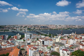 Top view of Istanbul