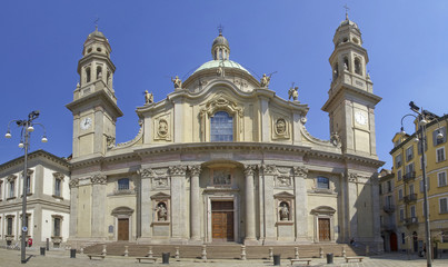 Fototapeta na wymiar milano chiesa san alessandro lombardia italia europa