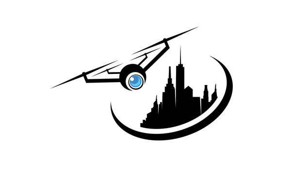 Drone Photography City Logo