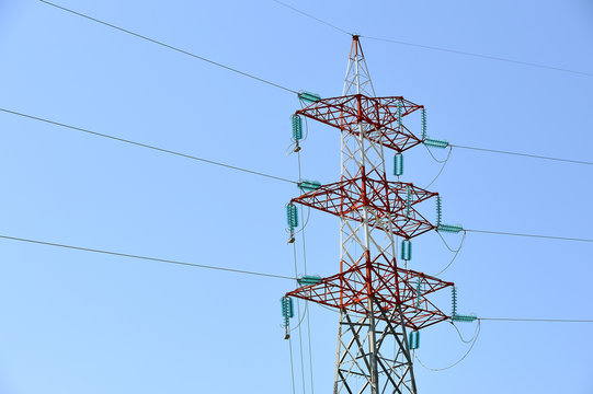 Linea trasmissione  energia elettrica