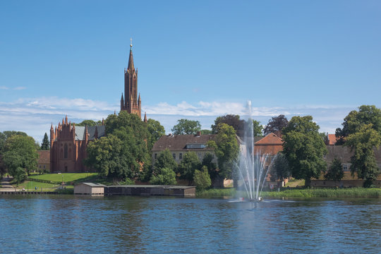 Kloster Malchow am Malchower See in Mecklenburg-Vorpommern, Deutschland