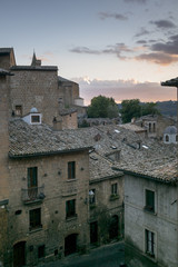 Elevated view of buildings, Orvieto, Terni Province, Umbria, Ita