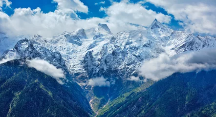 Crédence de cuisine en verre imprimé Himalaya Himalayas - Kinnaur Kailash range