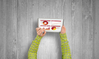 Using financial application