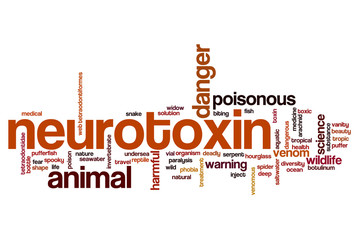 Neurotoxin word cloud