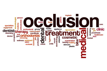 Occlusion word cloud