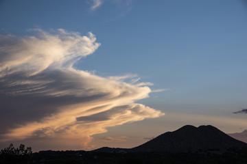 Sunset in Santa Fe