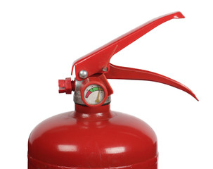 Fire extinguisher with manometer