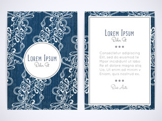 Cover design with hatched ornament. Retro style. Brochure, flyer, invitation or book cover. Size a4. Vector illustration, eps10.