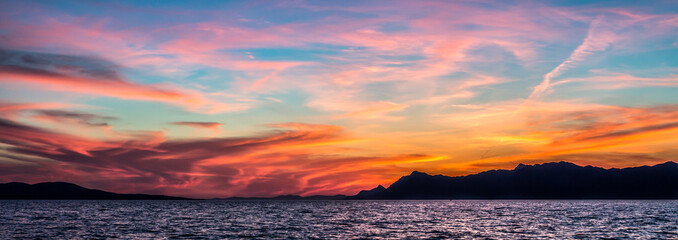 Croatia Sunset in Makarska